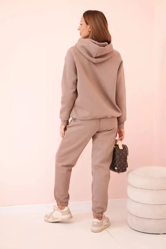 Sieviešu tumši brūns komplekts Coffe.