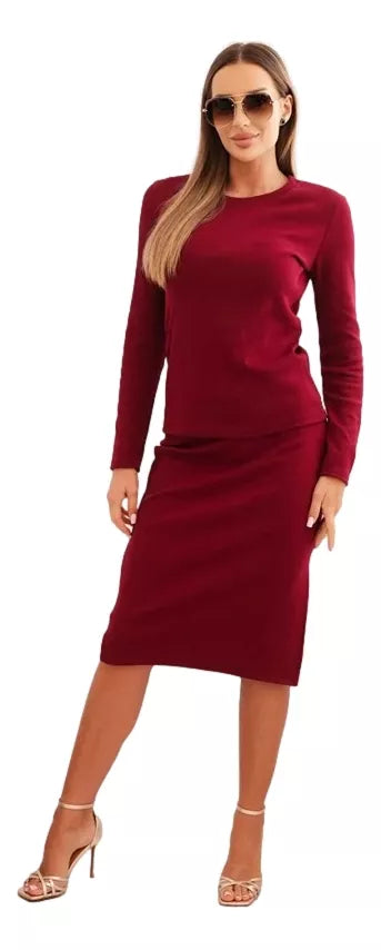 Sieviešu sarkanais komplekts Aura