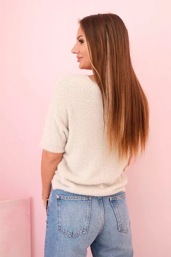 Sieviešu brūns džemperis Mākonis