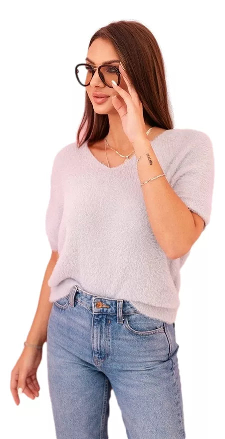 Sieviešu pelēks džemperis Mākonis