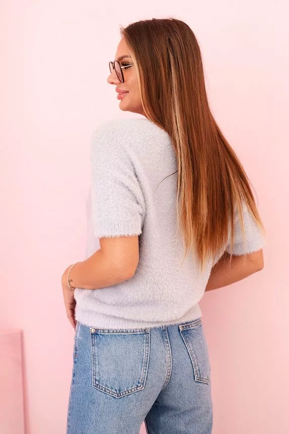 Sieviešu pelēks džemperis Mākonis