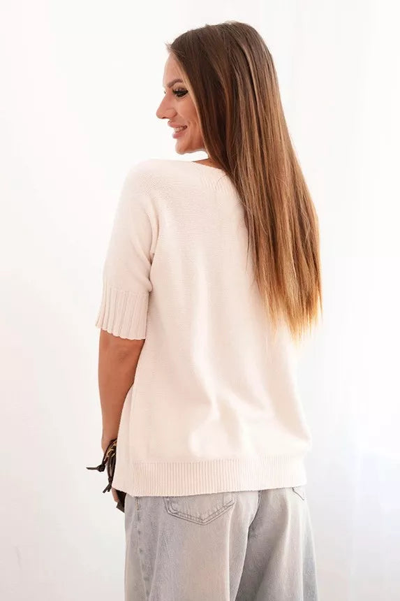 Sieviešu brūns džemperis Aleta