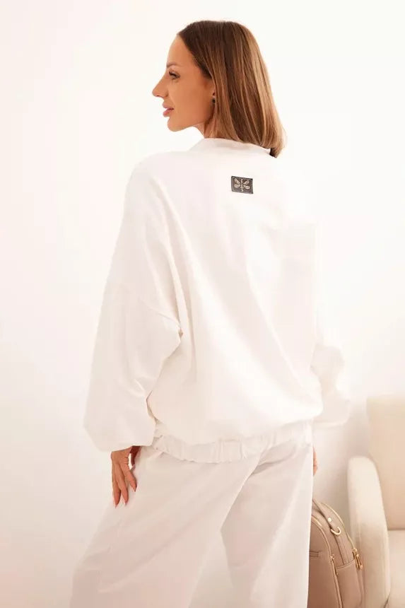 Sieviešu balts komplekts Fan