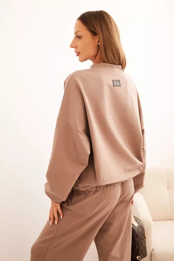 Sieviešu brūns komplekts Fan.