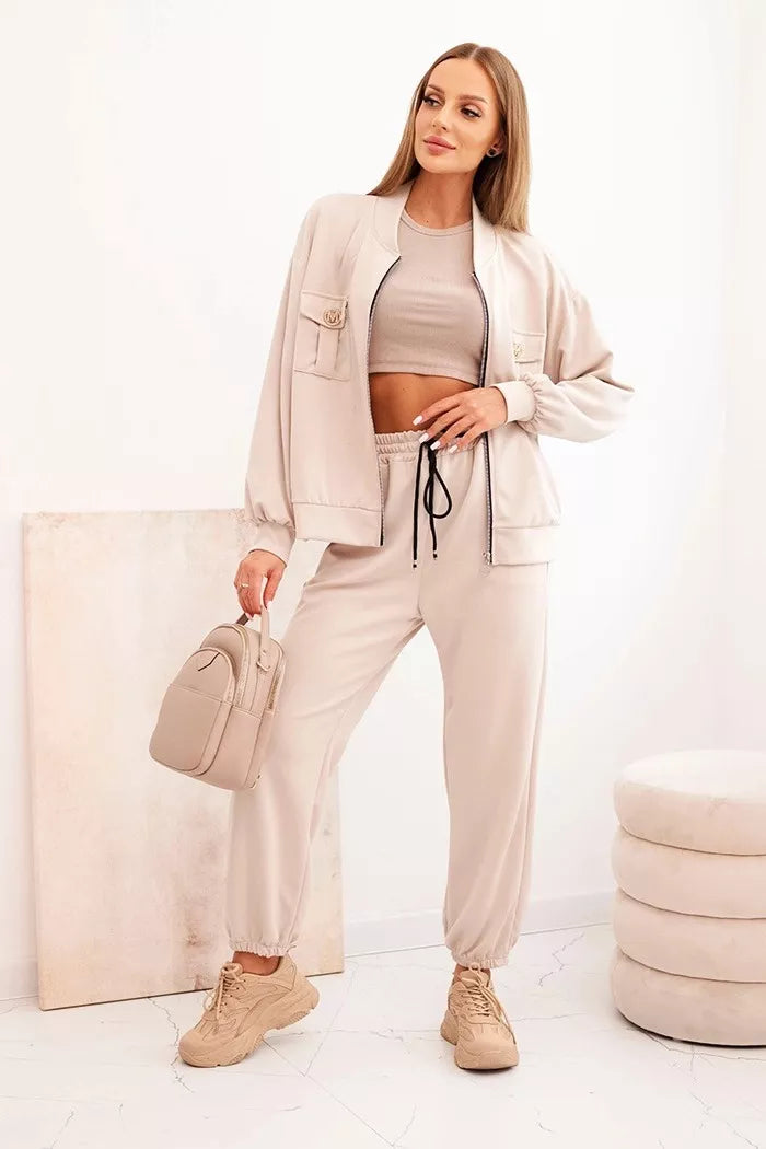 Sieviešu brūns komplekts Marbel