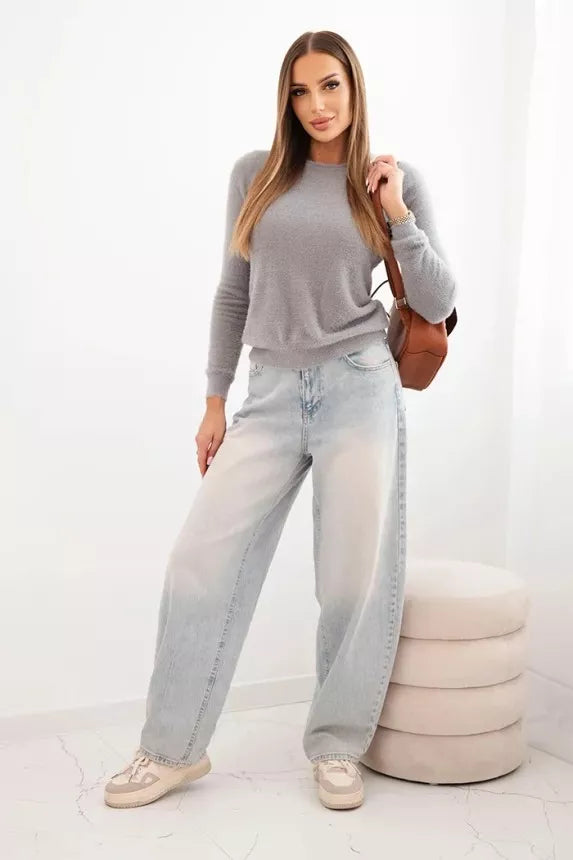 Sieviešu pelēks džemperis Luxor 