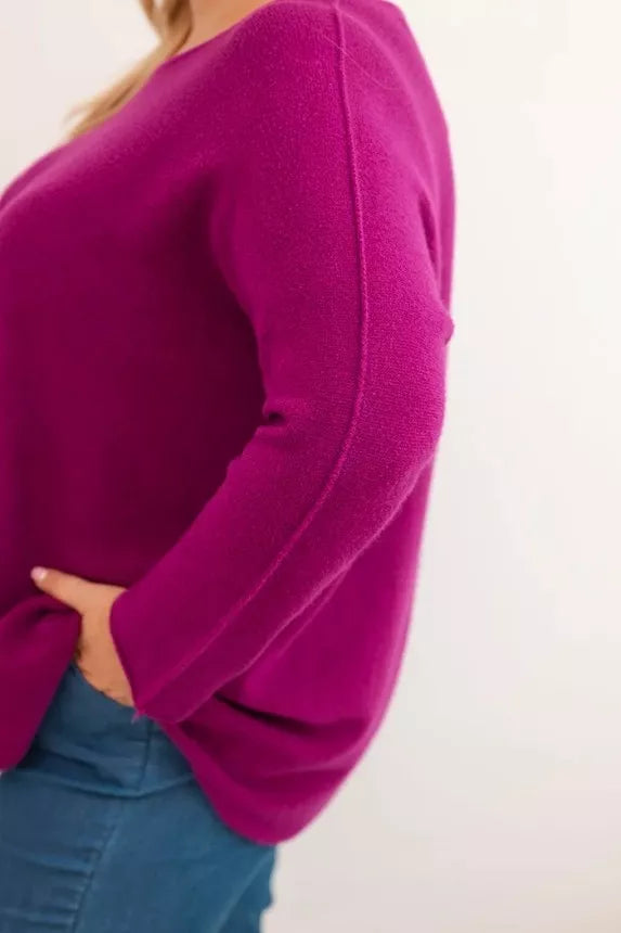 Sieviešu violets džemperis Minos 