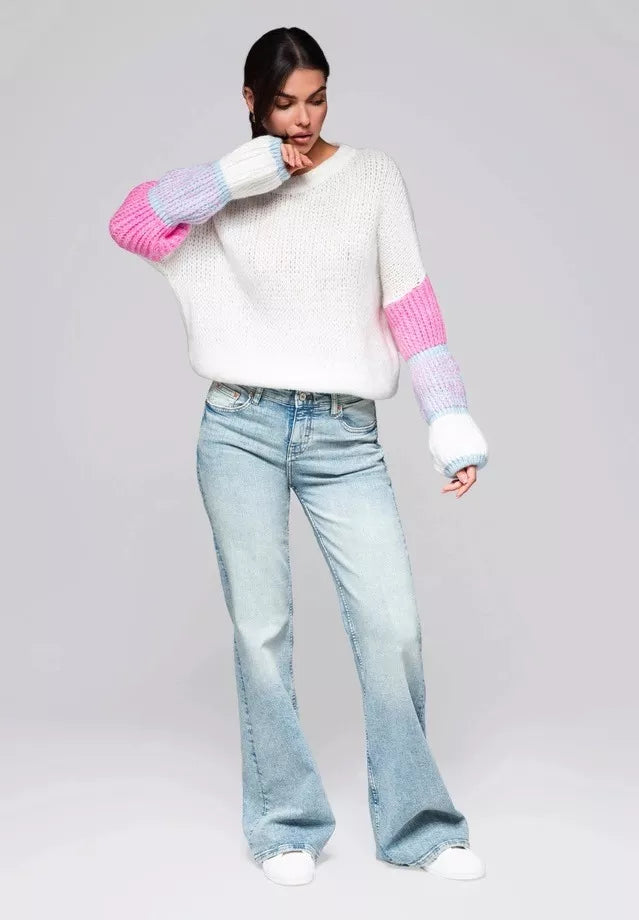 Sieviešu brūns džemperis Bright