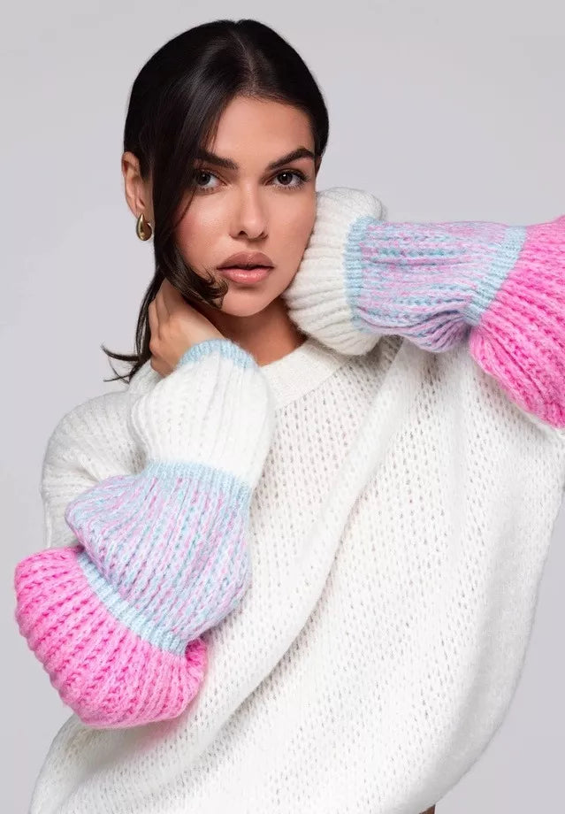 Sieviešu brūns džemperis Bright