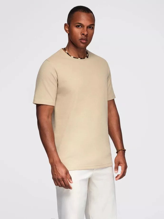 Vīriešu brūns T-krekls Saimon