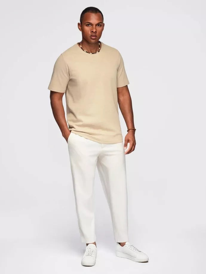 Vīriešu brūns T-krekls Saimon