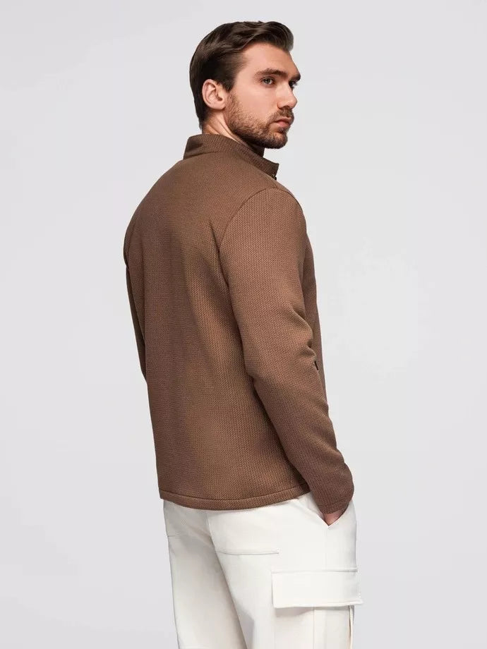 Vīriešu brūna jaka Aron