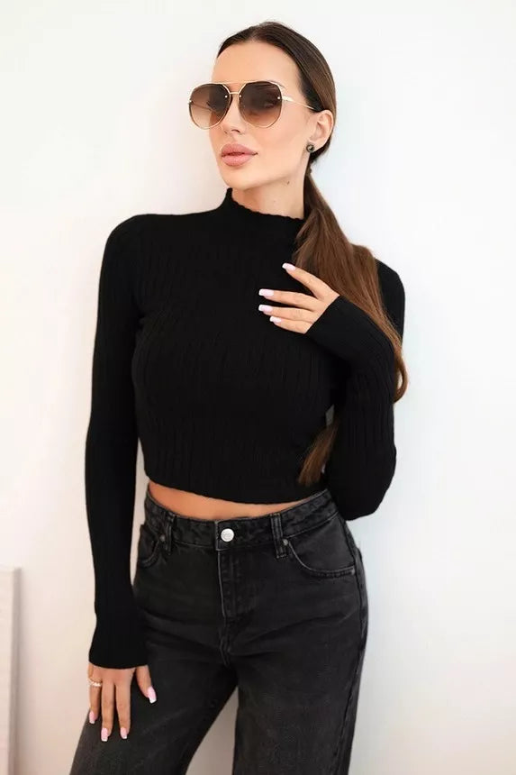 Sieviešu melna blūze Belin 