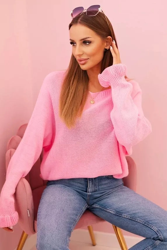 Sieviešu rozā džemperis Aidina