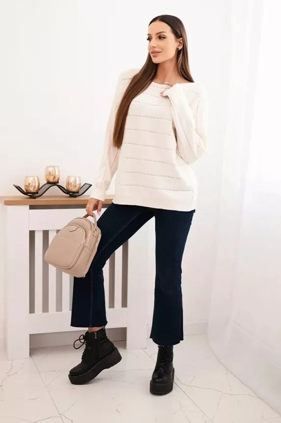 Sieviešu brūns džemperis Dora 