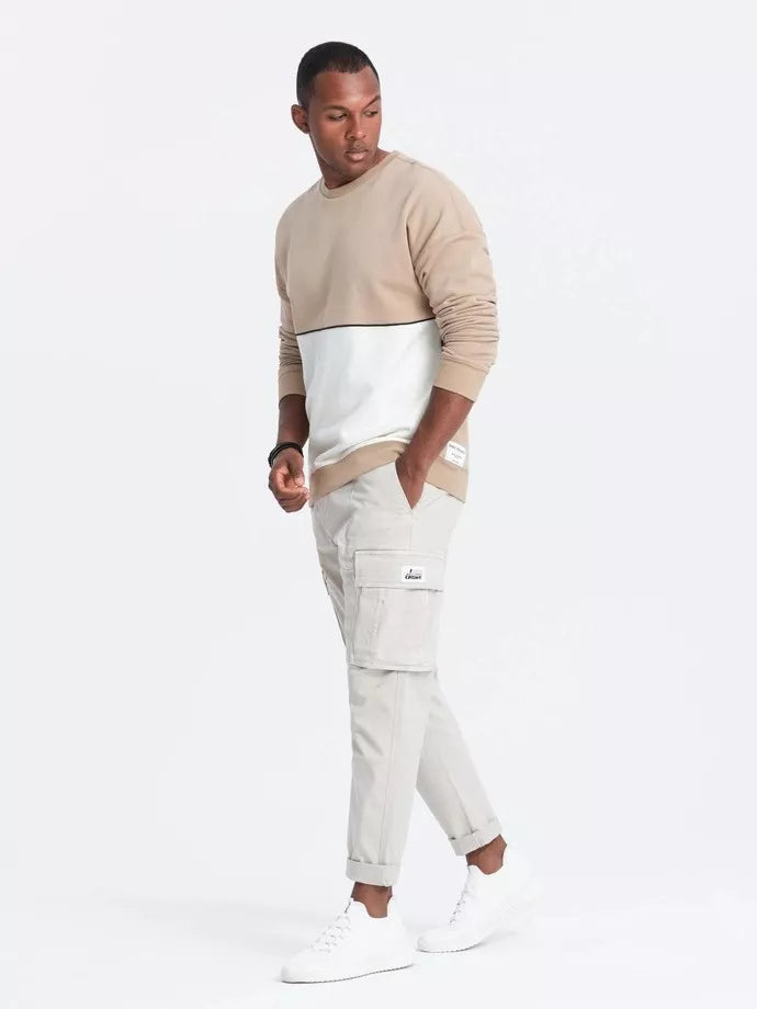 Vīriešu brūns džemperis Tomson