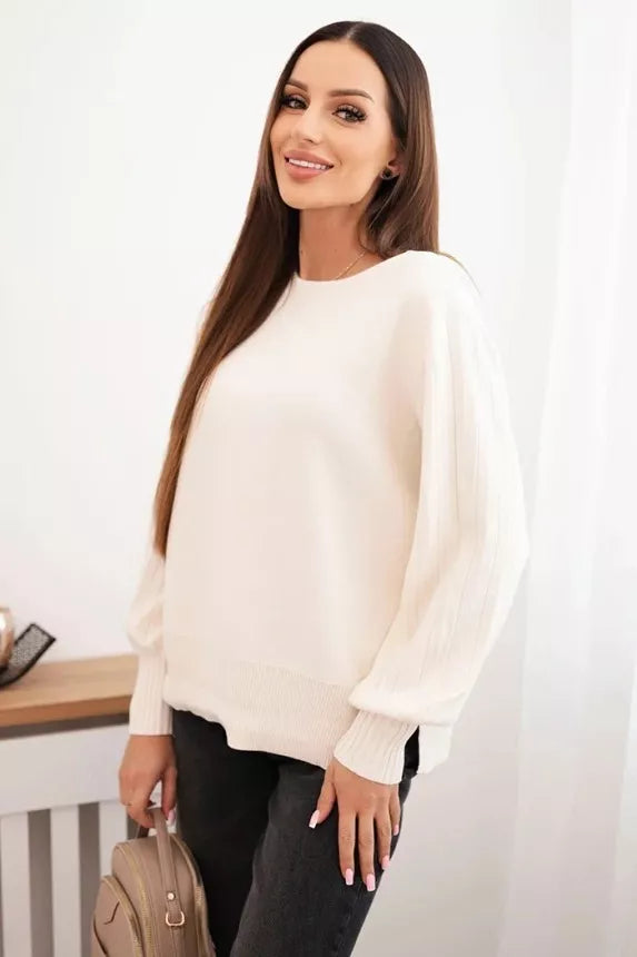 Sieviešu brūns džemperis Biank