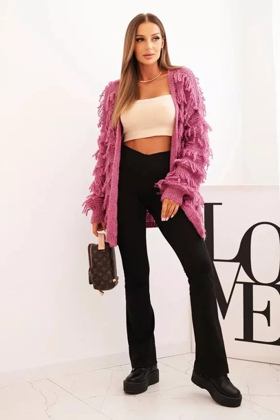 Sieviešu violets kardigans Uma