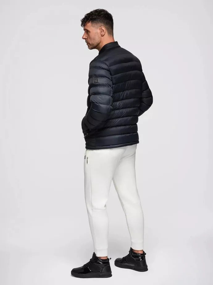 Vīriešu melna jaka Garin