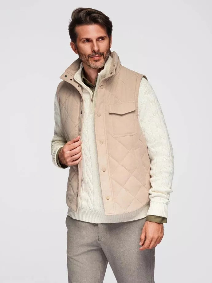 Vīriešu brūna veste Janex