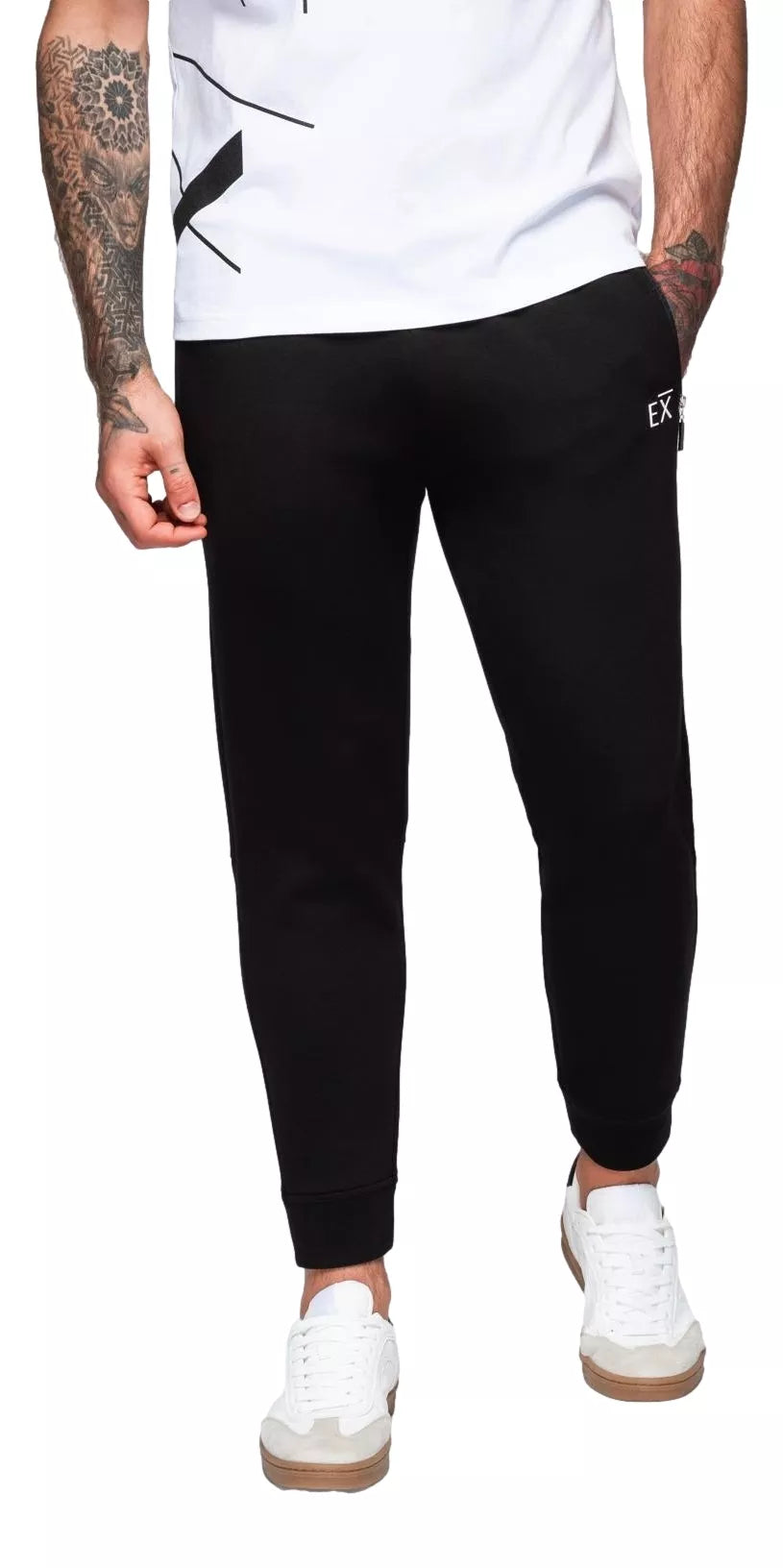 Vīriešu melnas ikdienas bikses Imek