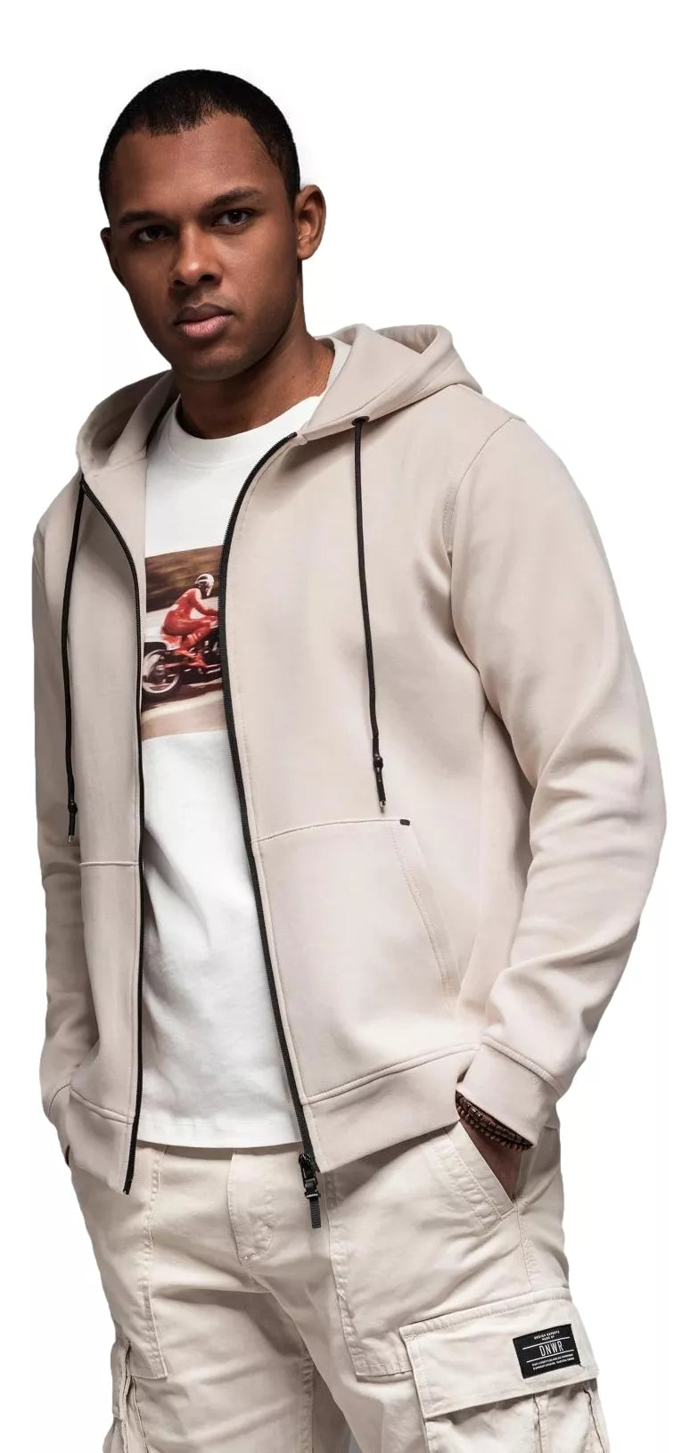 Vīriešu brūns džemperis Adal