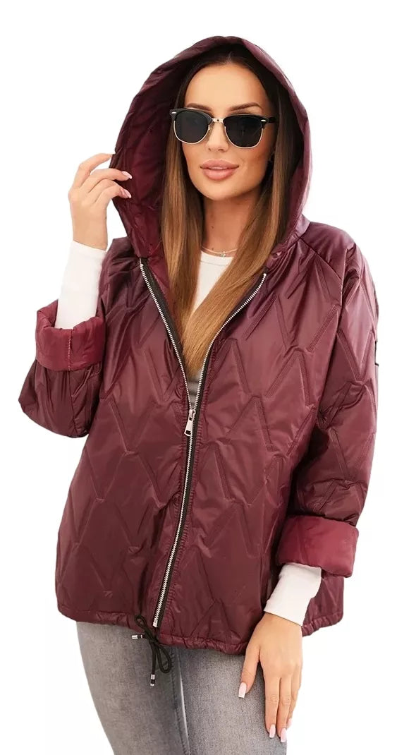 Sieviešu bordo džemperis Evelin