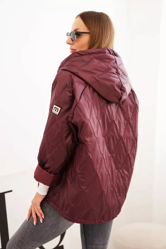 Sieviešu bordo džemperis Evelin