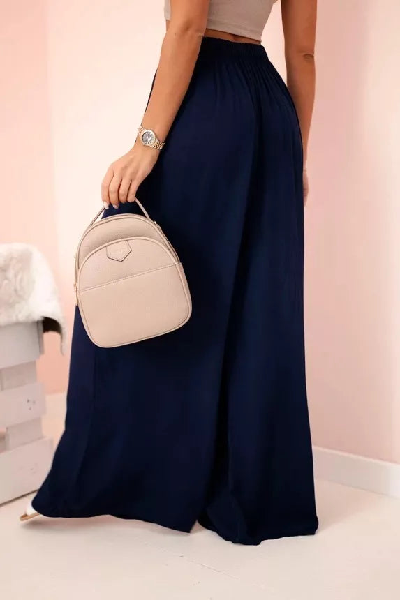 Sieviešu platas, tumši zilas bikses Andi