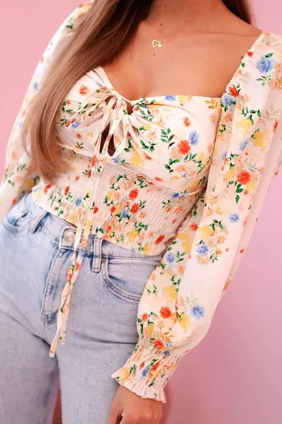 Sieviešu brūna blūze Doni