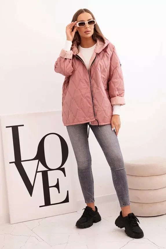 Sieviešu rozā džemperis Evelīna