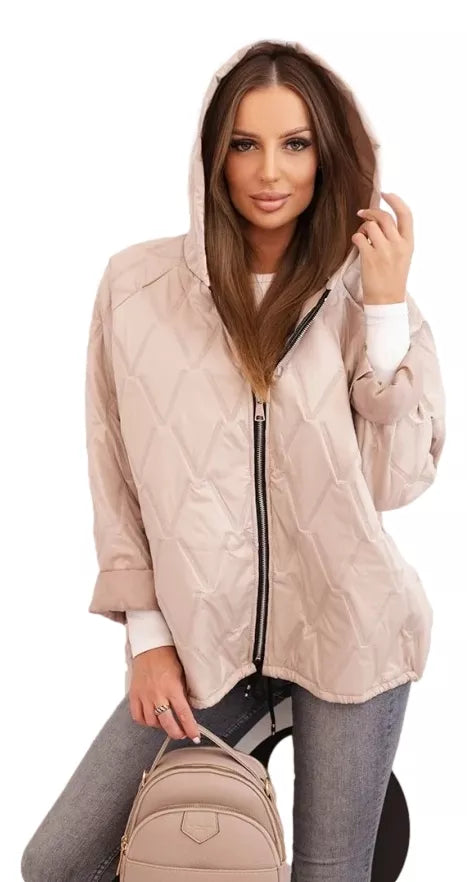 Sieviešu gaiši brūns džemperis Evelīna