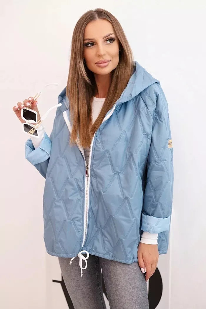 Sieviešu gaiši zils džemperis Evelīna