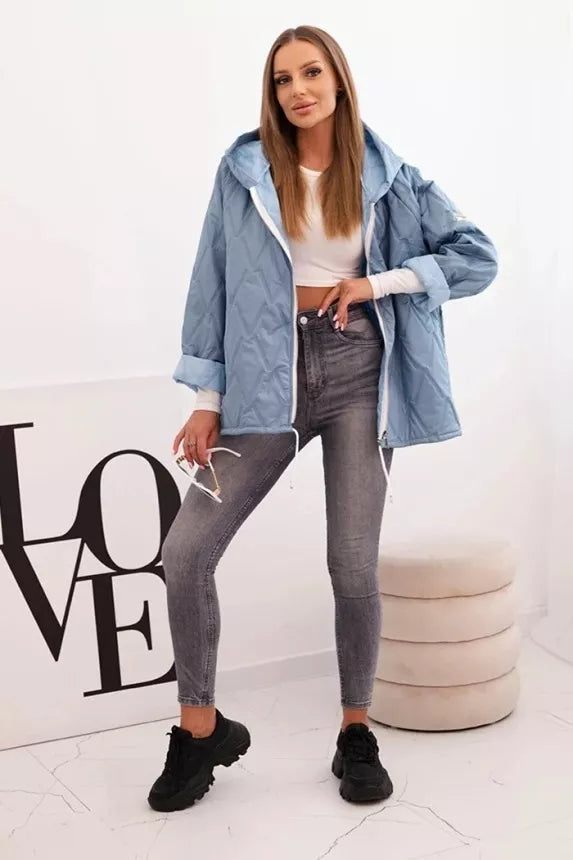 Sieviešu gaiši zils džemperis Evelīna