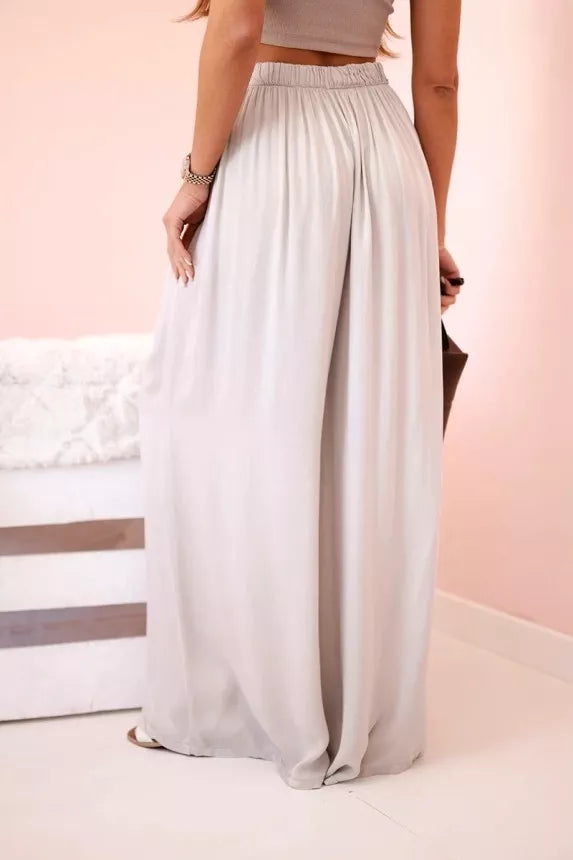 Sieviešu platas brūnas bikses Andi