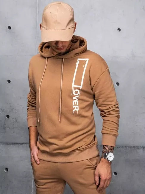 Vīriešu brūns uzvalks Over