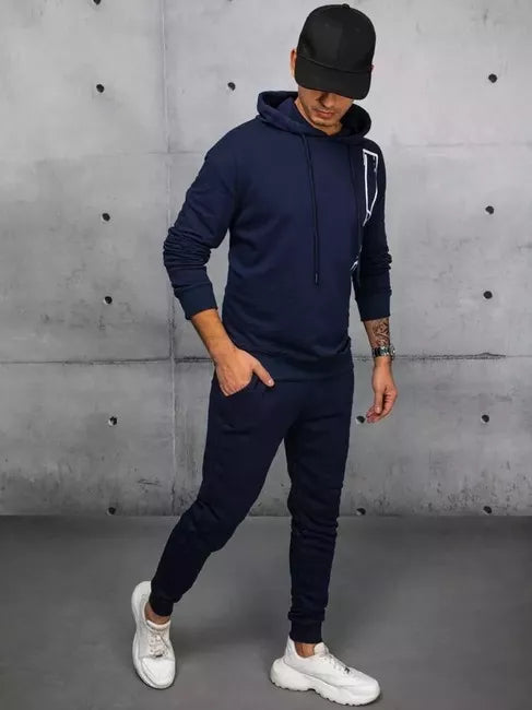 Vīriešu tumši zils uzvalks Over