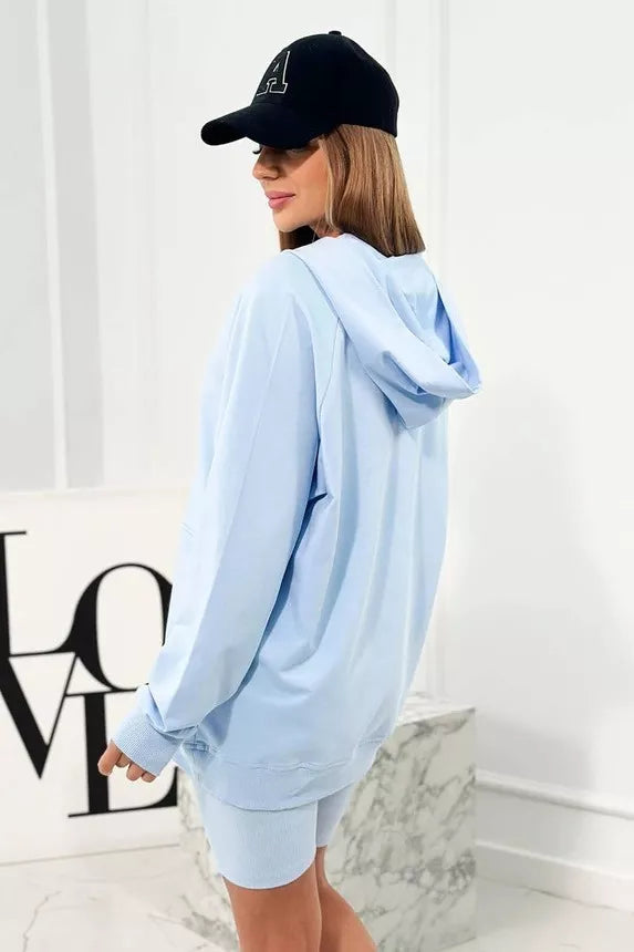 Sieviešu zils trīsdaļīgs komplekts Kimi.