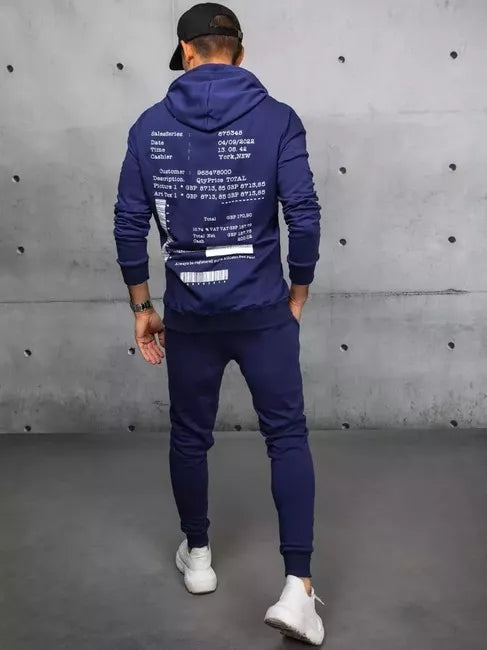 Vīriešu tumši zils uzvalks Ramy