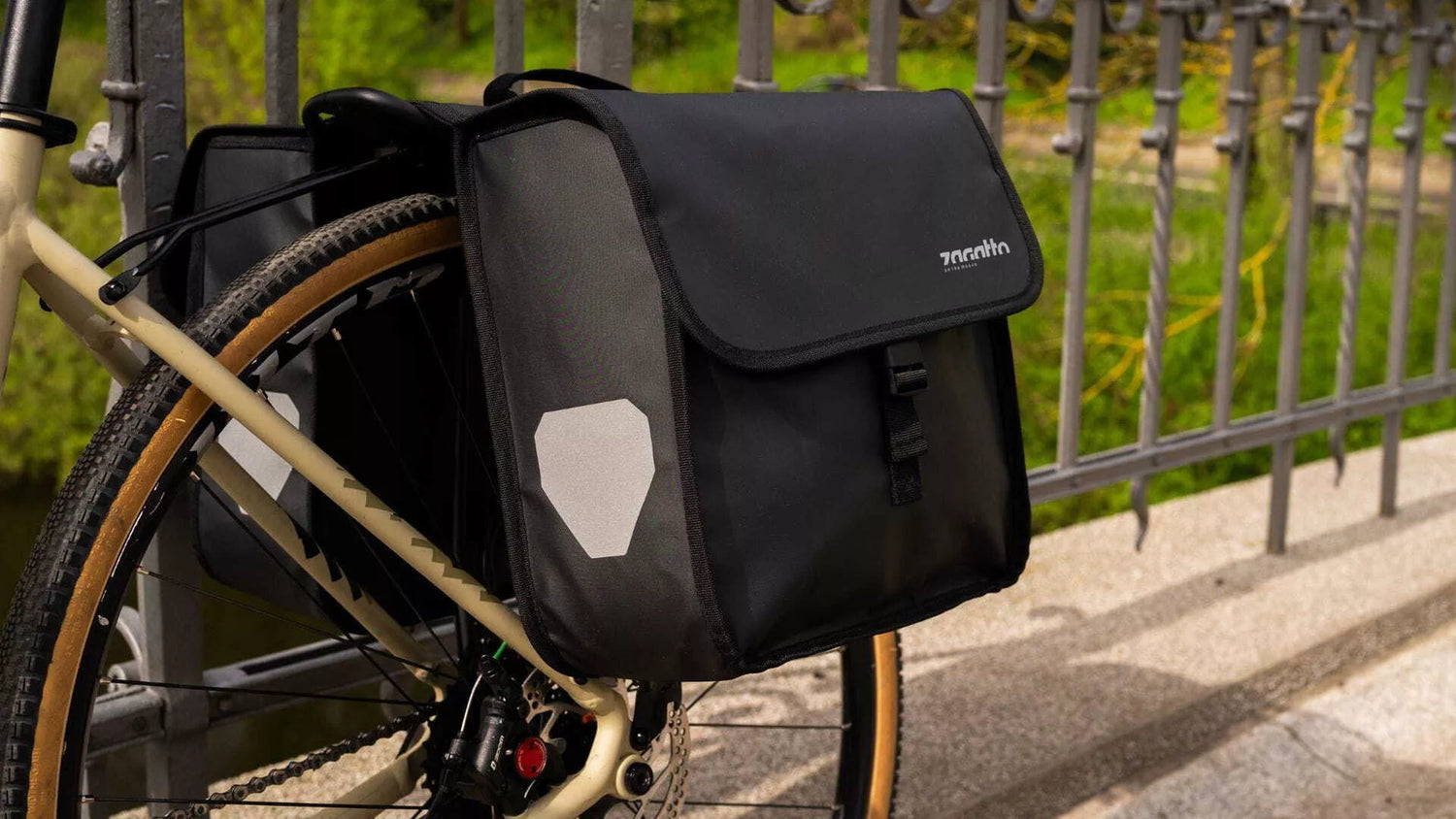 Dubultā velosipēda soma