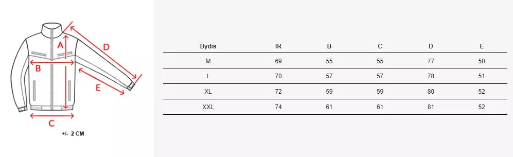 Dzeltena vīriešu ziemas jaka Noris 