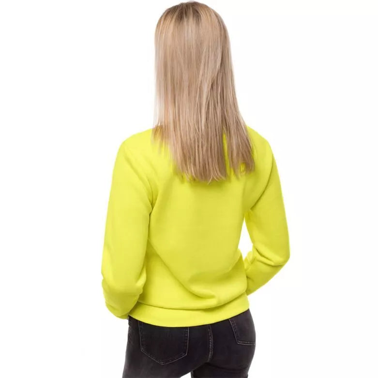 Dzeltens sieviešu kapučjakas krekls ar kapuci "No drama Llama"