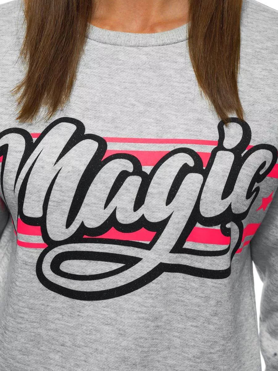 Pelēks džemperis Magic