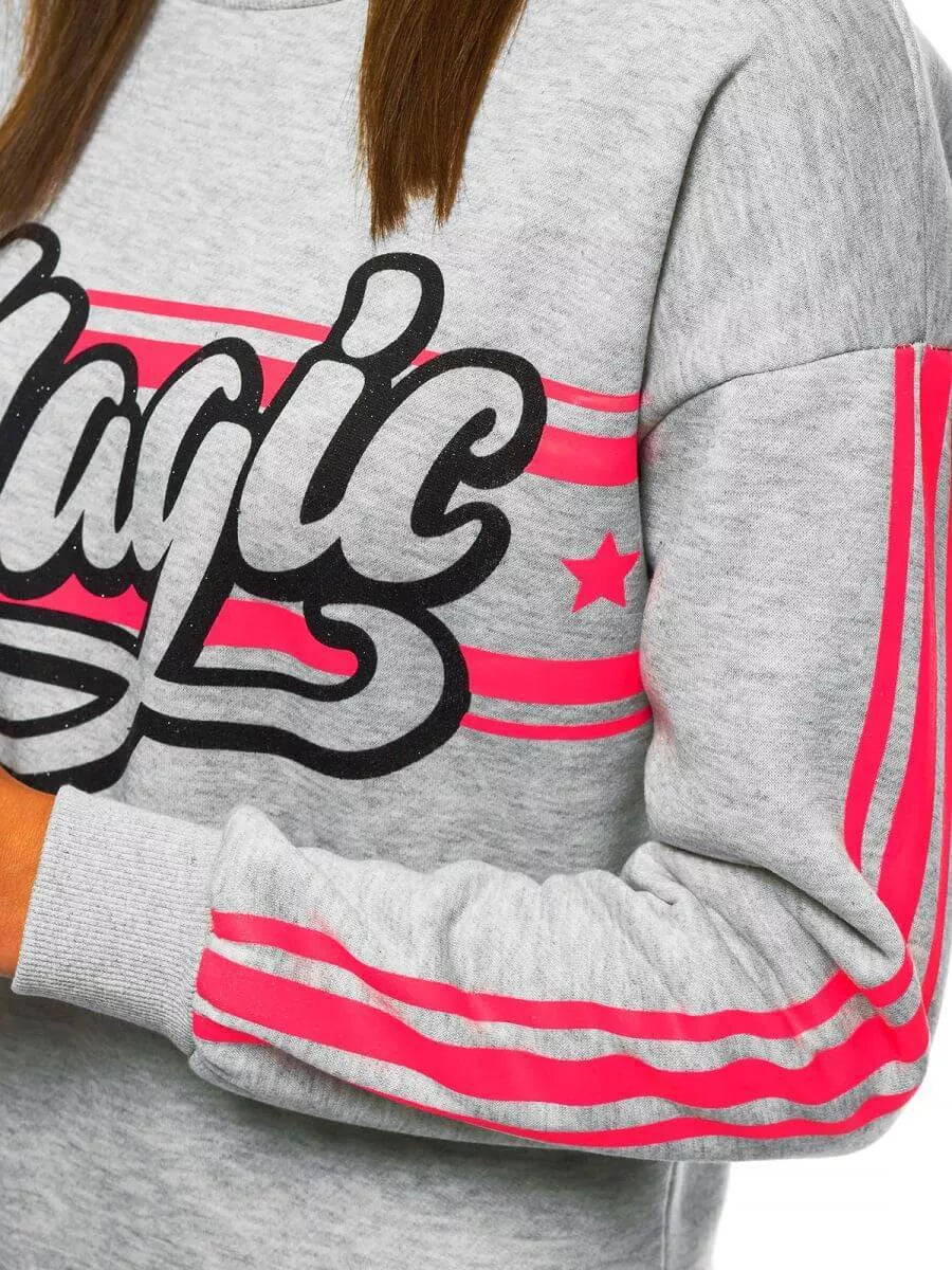 Pelēks džemperis Magic