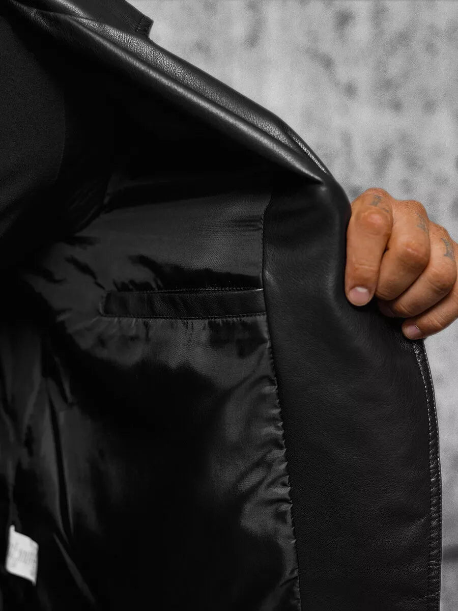 Friziera eko ādas jaka