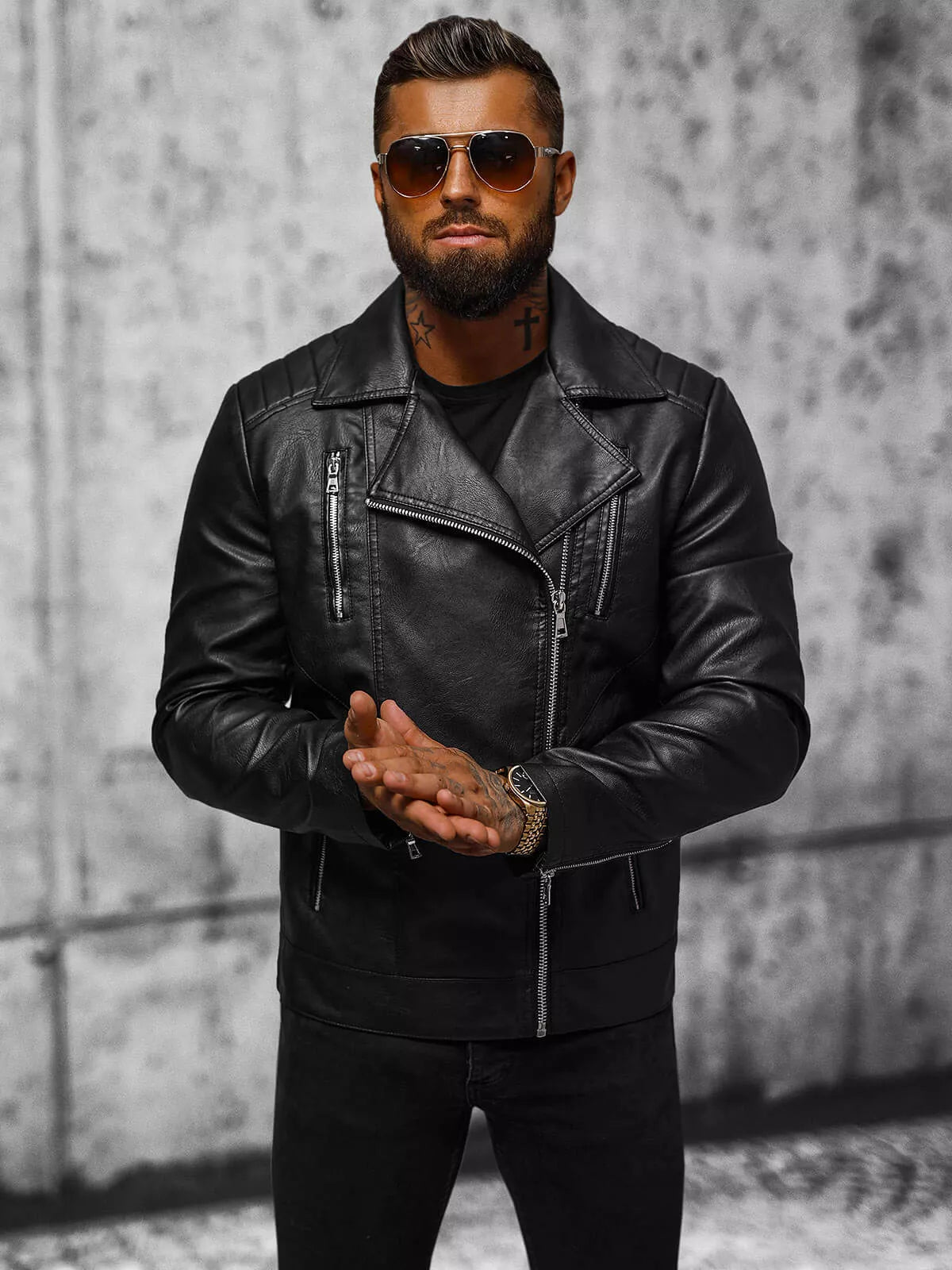 Friziera eko ādas jaka