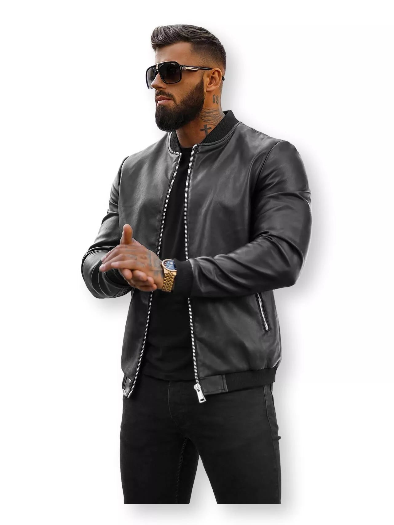 Eko ādas jaka Filer