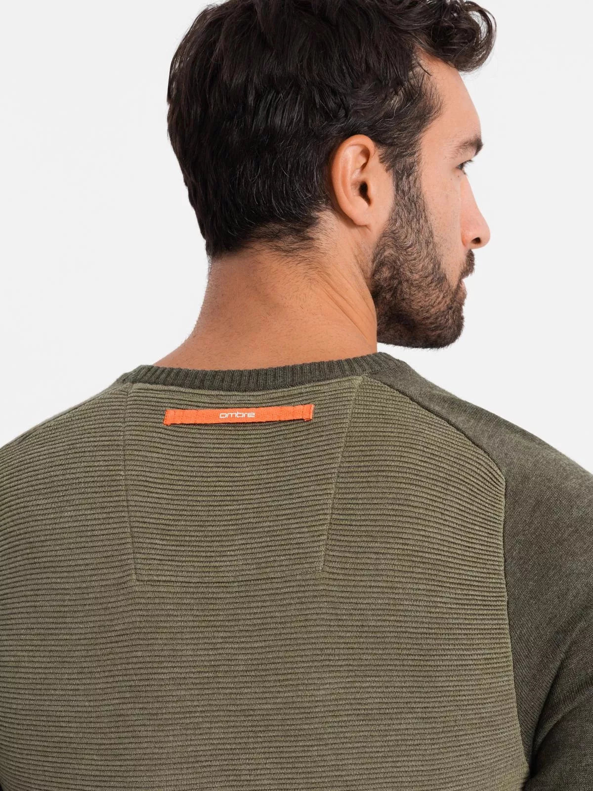 Vīriešu haki krāsas džemperis Rox