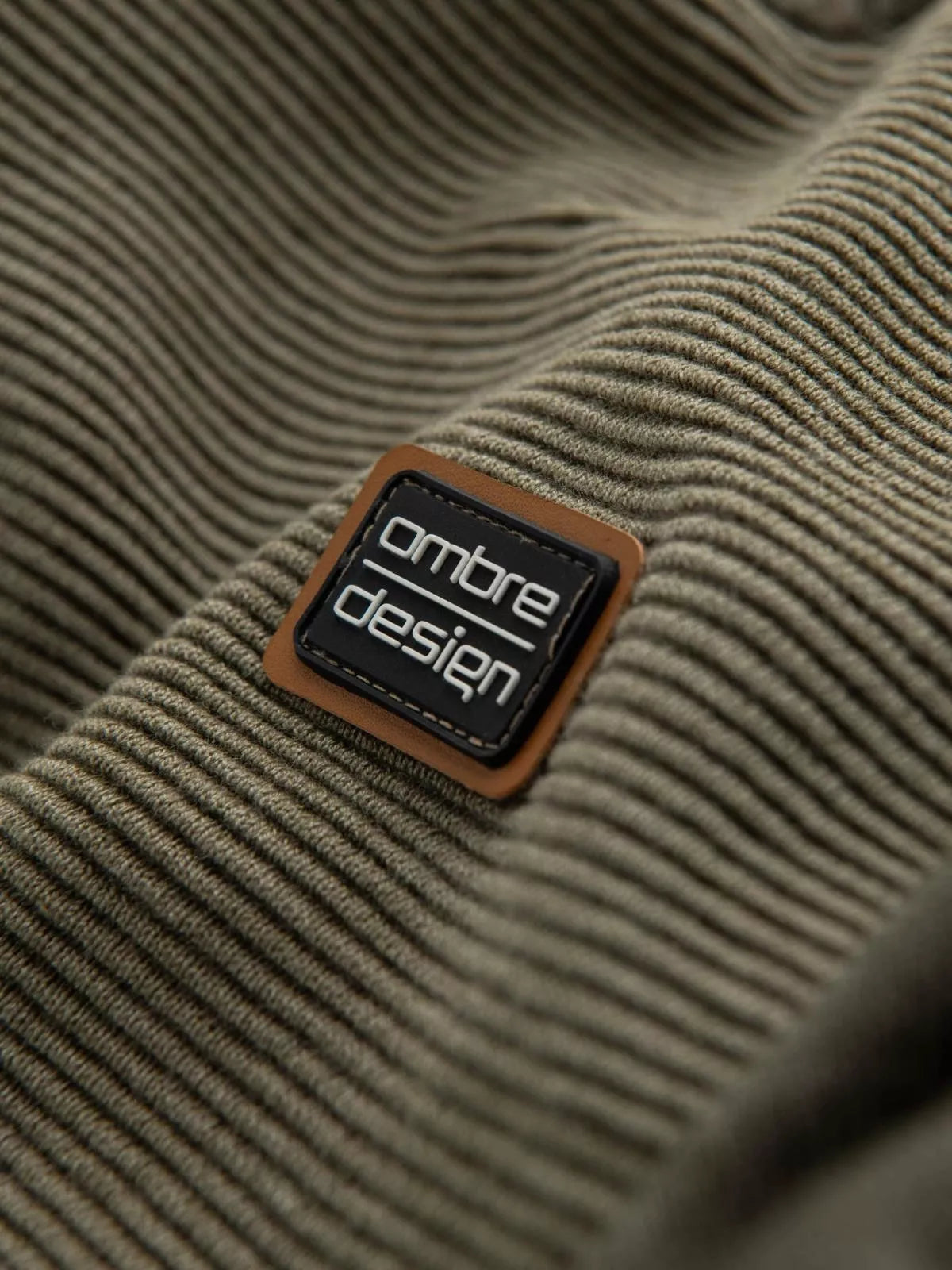 Vīriešu haki krāsas džemperis Rox