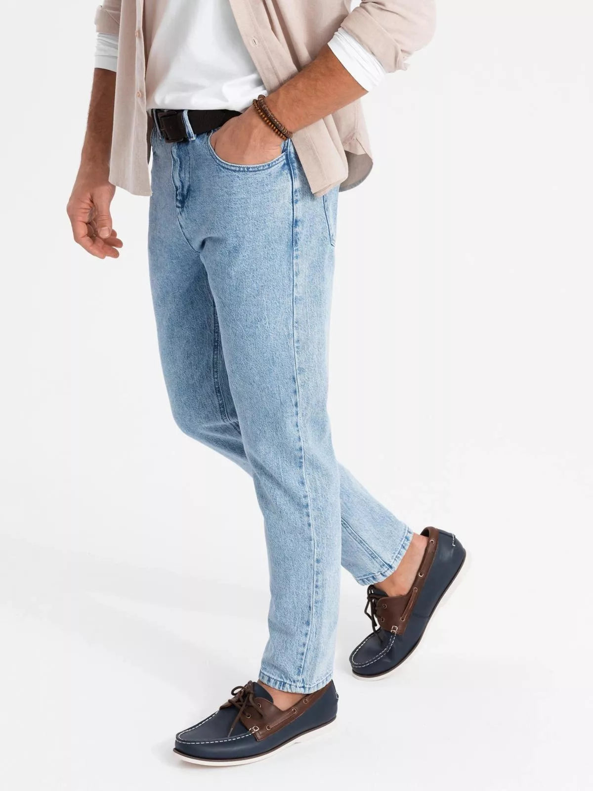 Vīriešu zilas džinsa bikses Alvi